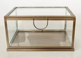 Counter glass box